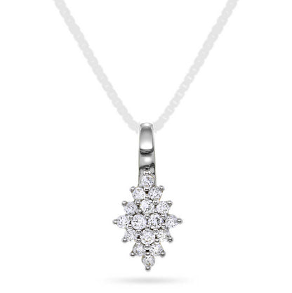ANHENG I GULL MED DIAMANTER 0,33 CT WP 59429