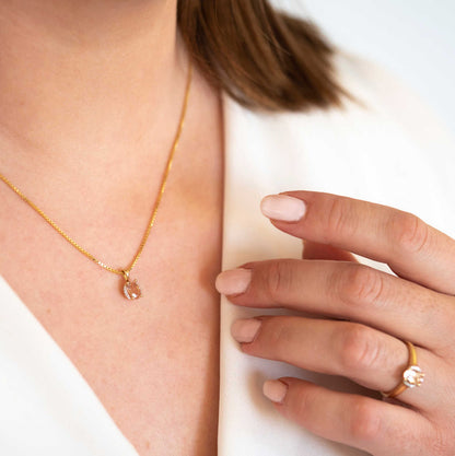 ANHENG I GULL MED DIAMANTER 0,02 CT WP 59488