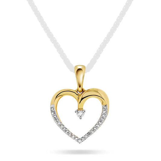 ANHENG I GULL MED DIAMANTER 0,04 CT WP 59491