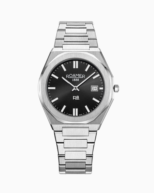 Roamer R8 972980 41 85 20 herreklokke i stål, bilde 1 av 5