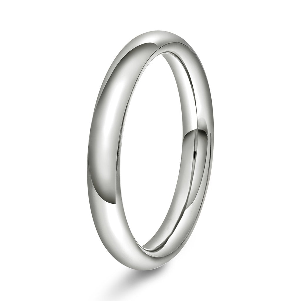 Ring i 14 karat gull, rund skinne 3,5 mm, bilde 2 av 2