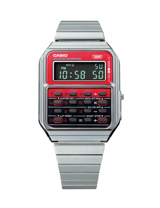 Casio Vintage CA-500WE-4BEF herreklokke i resin, bilde 2 av 2