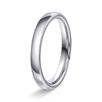 Oval ring i 950PT, polert, bilde 1 av 12