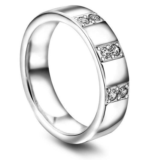 5mm glatt ring, innv.buet 0,18ct WSI N8650 - Bjerveur.no5mm glatt ring, innv.buet 0,18ct WSI N8650