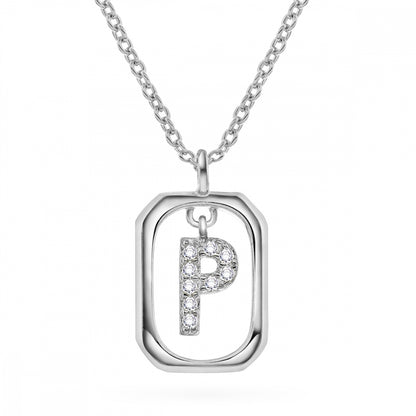 Jewelry Letters anheng i sølv med zirkonia, bokstav, bilde 39 av 57