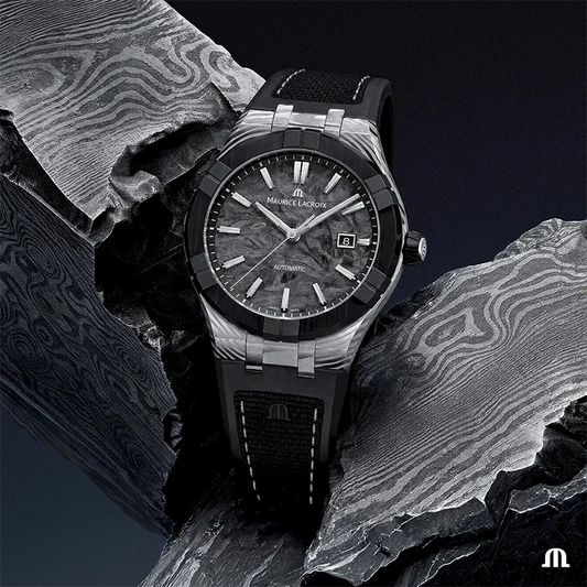 Maurice Lacroix Aikonic AC6008-K1C34-130-3 herreklokke i stål, bilde 2 av 2