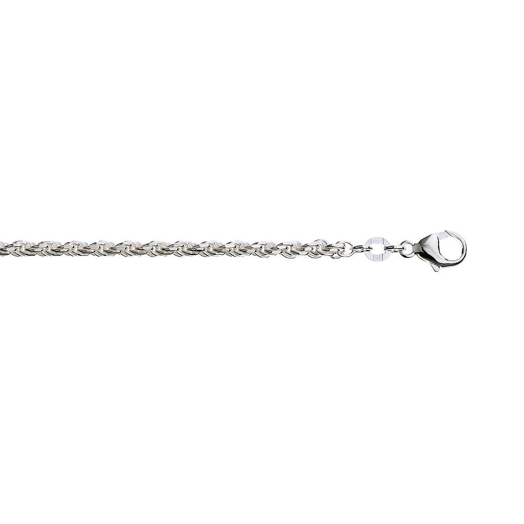 CORDEL ARMBÅND I SØLV 2,8 MM 19,5 CM 266118 - Bjerveur.noCORDEL ARMBÅND I SØLV 2,8 MM 19,5 CM 266118