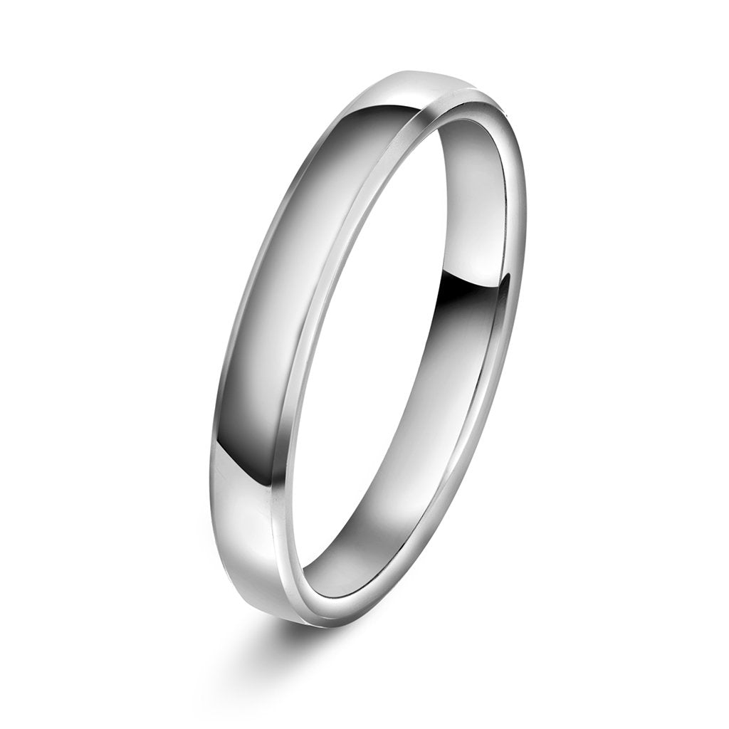 Forever giftering i rhodinert gull, skinnehøyde 1,4-1,8 mm, bilde 3 av 13