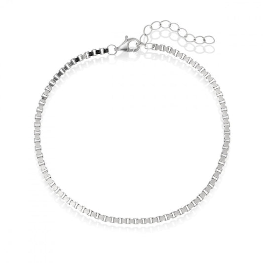 62297 - Armbånd i sølv, veneziansk 17+3 cm - Bjerveur.no62297 - Armbånd i sølv, veneziansk 17+3 cm