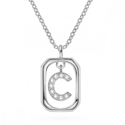 Jewelry Letters anheng i sølv med zirkonia, bokstav, bilde 7 av 57