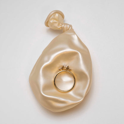 Princess ring i gull med lab-grown diamant 0,95 ct, bilde 7