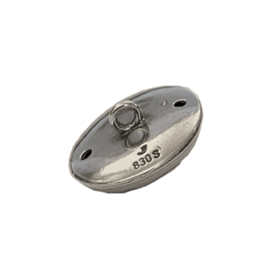 Knapp 17 mm med botn, oksidert 644100
