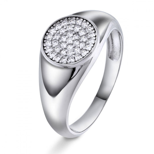 64535 - Ring i sølv med cz. - Bjerveur.no64535 - Ring i sølv med cz.
