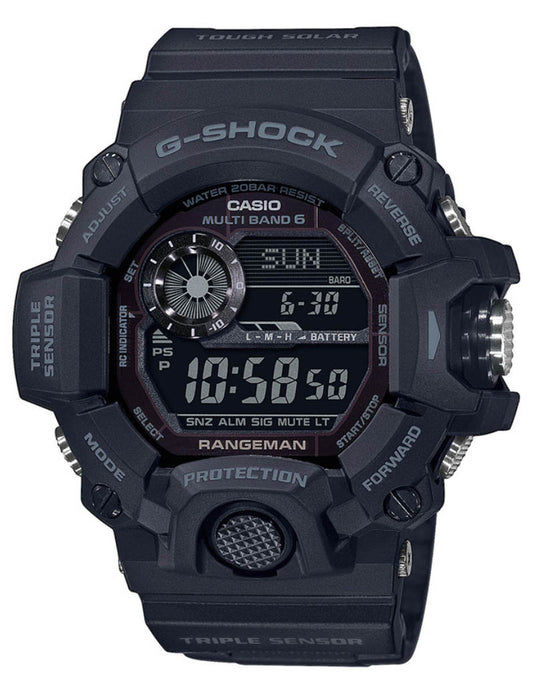 Casio G-Shock GW-9400-1BER herreklokke i stål