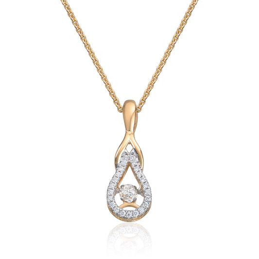 Anheng 0,18ct WSI i gult gull Artikkelnr: 27508 - Bjerveur.noAnheng 0,18ct WSI i gult gull Artikkelnr: 27508