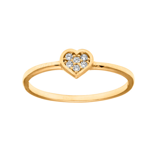 Ring hjerte Cz 585 Artikkelnr: 56956 - Bjerveur.noRing hjerte Cz 585 Artikkelnr: 56956