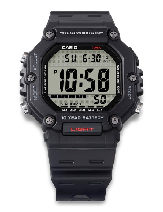 Casio Timeless AE-1600H-1AVEF herreklokke i resin, bilde 2 av 5