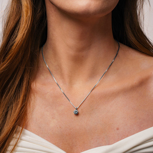 Gems Contessa anheng til dame i 585 hvitt gull med lab-grown diamant 0,50 ct, bilde 2 av 3