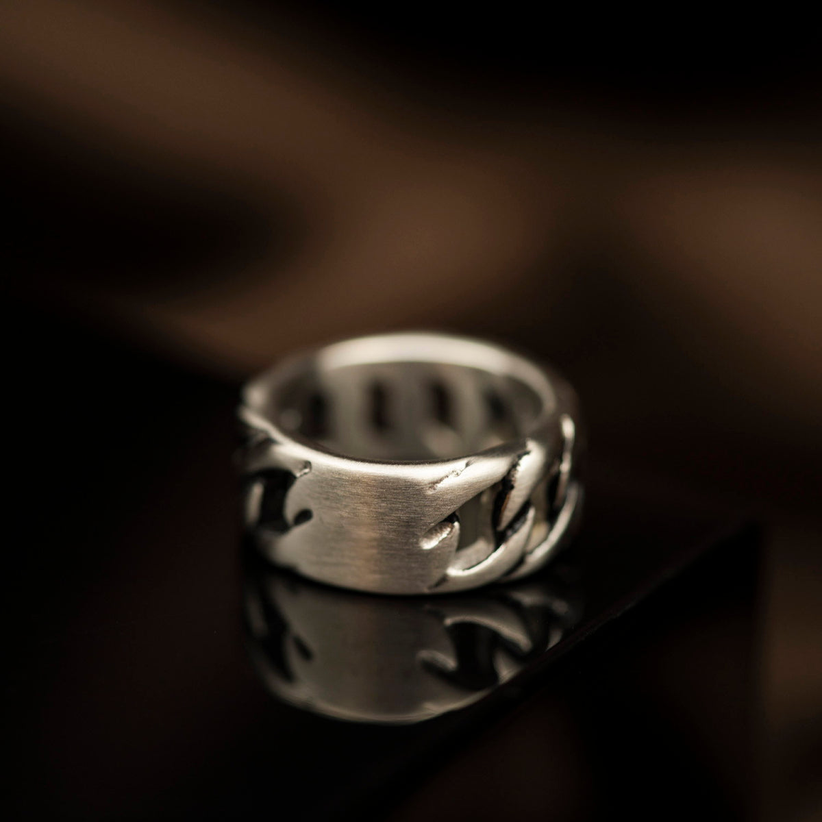 Ring i stål, bredde 10 mm, bilde 3 av 4