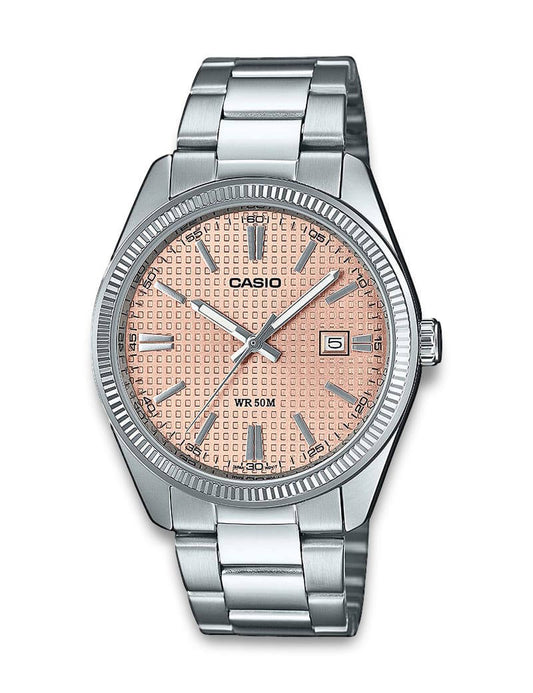 Casio Timeless MTP-1302PE-4AVEF herreklokke i stål