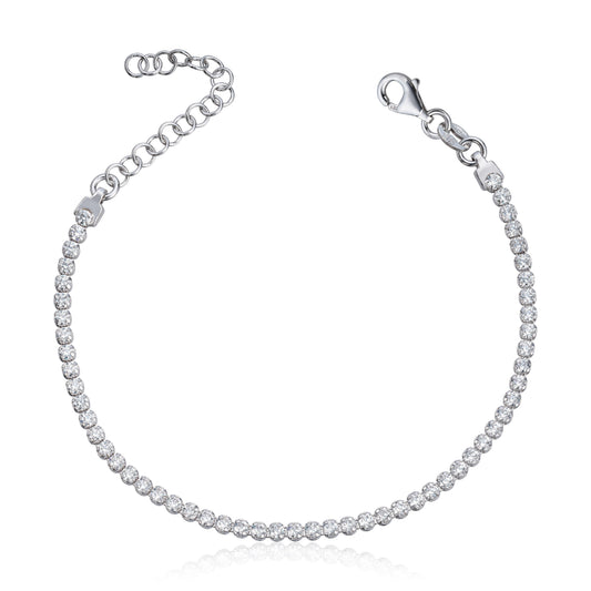 Armbånd tennis CZ rhod 925 Artikkelnr: 3025119 - Bjerveur.noArmbånd tennis CZ rhod 925 Artikkelnr: 3025119