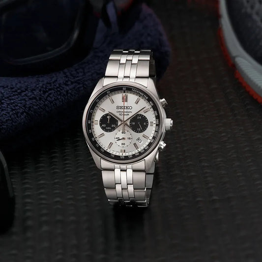 Seiko SSB425P1 herreklokke i stål, bilde 2 av 2