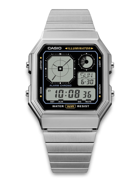 Casio Vintage A130WE-1AEF herreklokke i resin, bilde 2 av 3