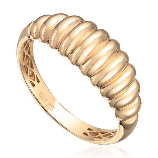 Ring Old Money i gult gull 585 Artikkelnr: 57571 - Bjerveur.noRing Old Money i gult gull 585 Artikkelnr: 57571