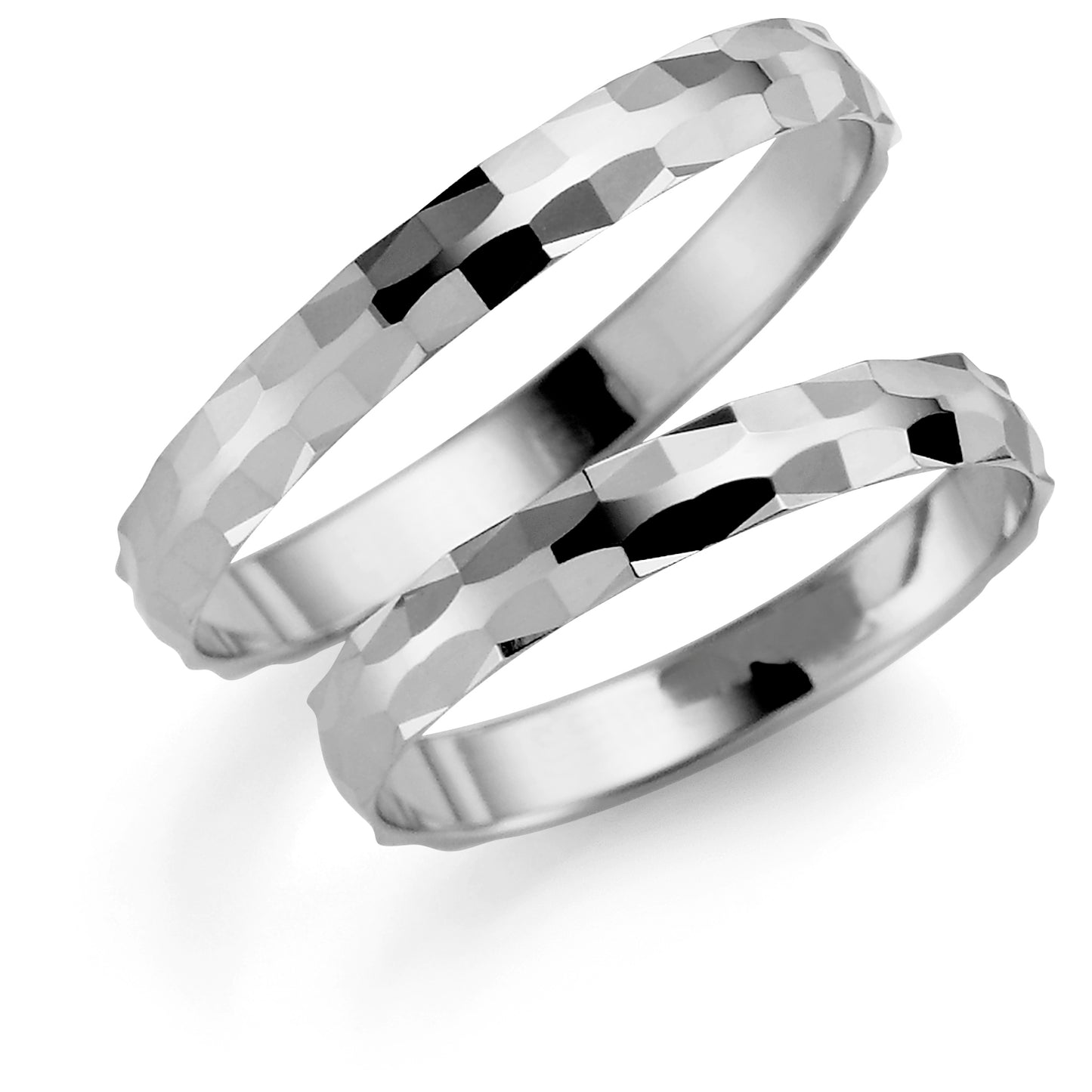 Deg&Meg Ring SE118 - Hvitt gull