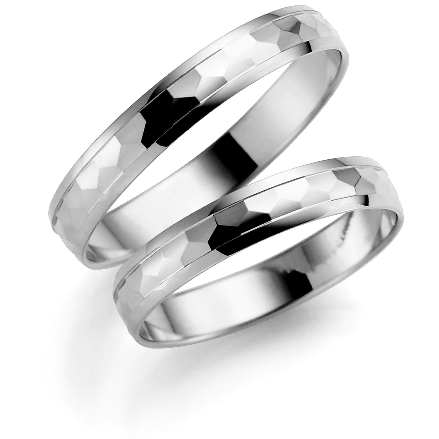 Deg&Meg Ring SE119 - Hvitt gull