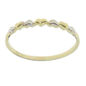 Carmen ring hjerte 2 farget 585 Artikkelnr: 57050