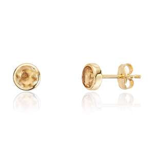 Ørepynt Citrine 585 Artikkelnr: 47308