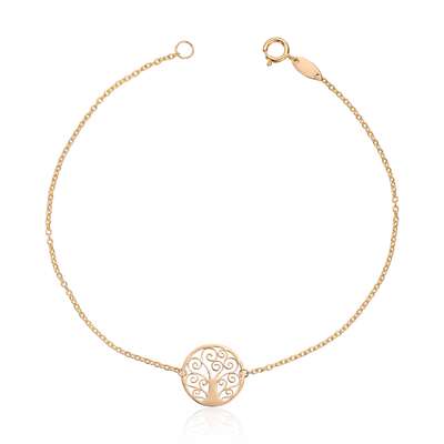 Armbånd Livets tre 14K Artikkelnr: 17006
