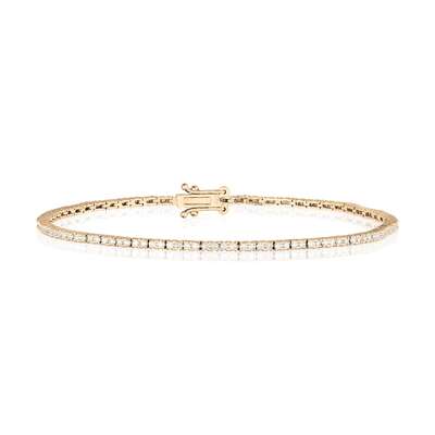 Classic tennis armbånd 1,00ct TWSI Artikkelnr: 17042