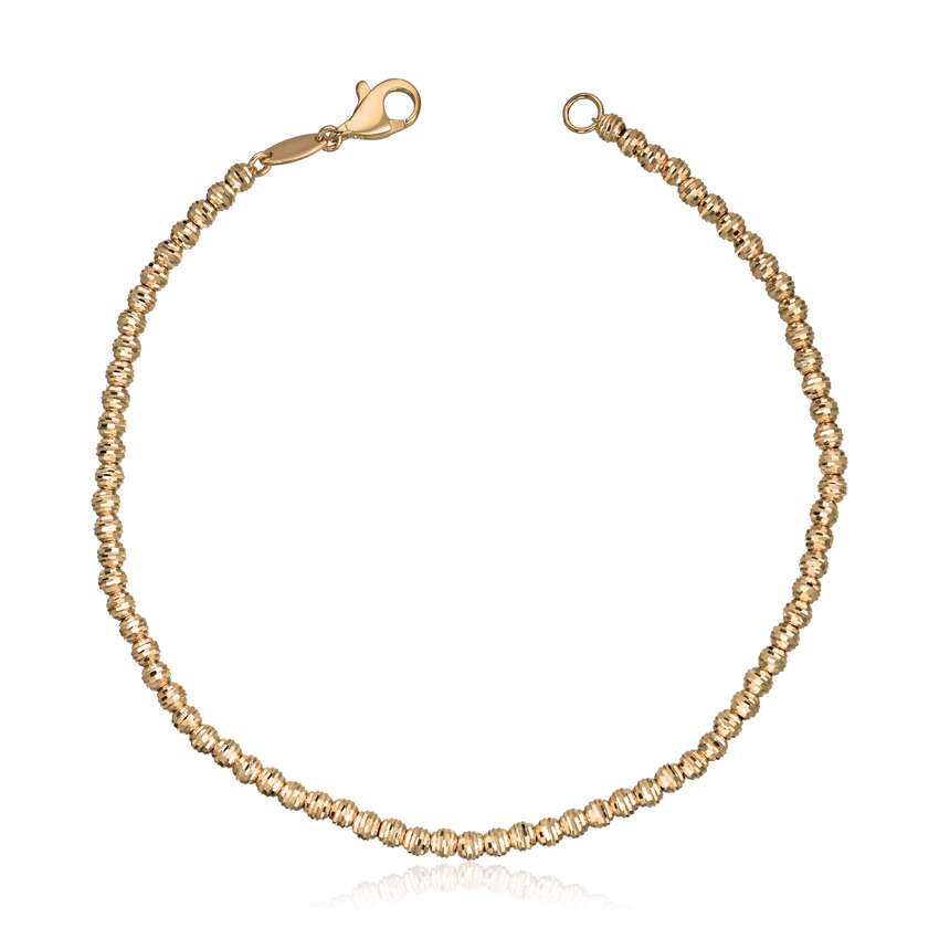 Armbånd kuler 14K gult gull Artikkelnr: 17060