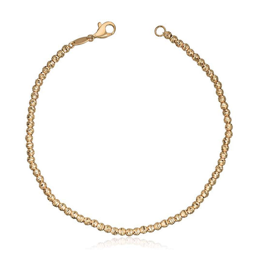 Armbånd kuler 14K gult gull Artikkelnr: 17060