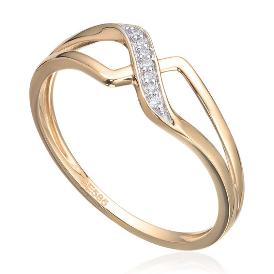 Ring 0,032ct WSI GG 585 Artikkelnr: 57568