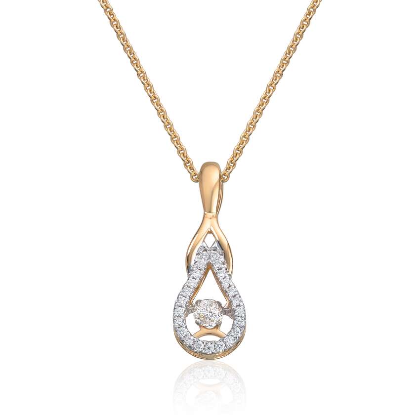 Anheng 0,18ct WSI i gult gull Artikkelnr: 27508
