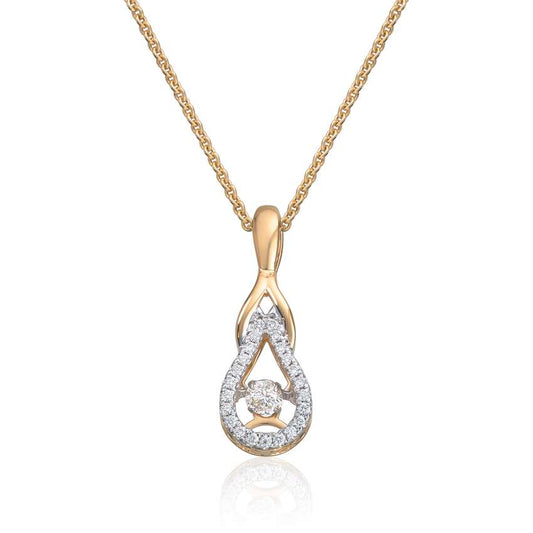 Anheng 0,18ct WSI i gult gull Artikkelnr: 27508
