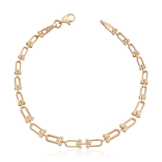 Armbånd i 14K gult gull Artikkelnr: 17082