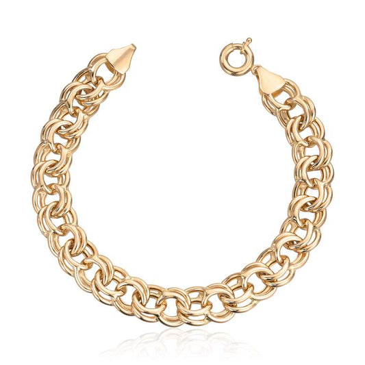Armbånd "Old Money" Bismark i 14K Artikkelnr: 17084