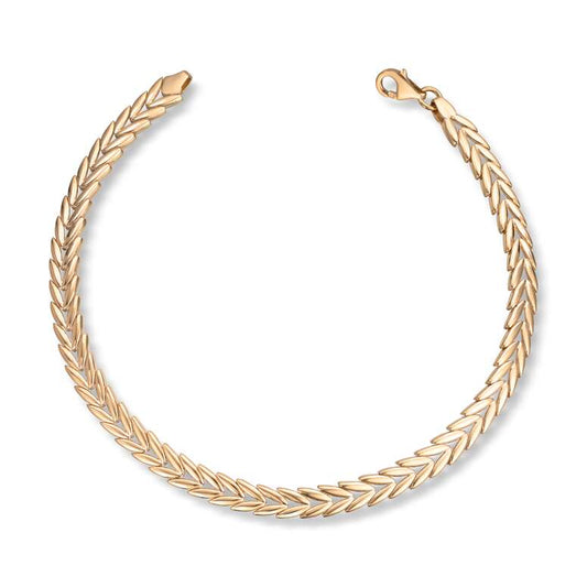 Armbånd i 14K gult gull Artikkelnr: 17088