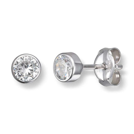 Basic ørepynt Cz 4,3mm 585 HV Artikkelnr: 47698