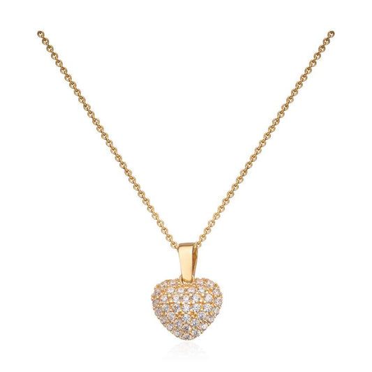 Anheng "Sparkling heart" Cz 14K Artikkelnr: 27582