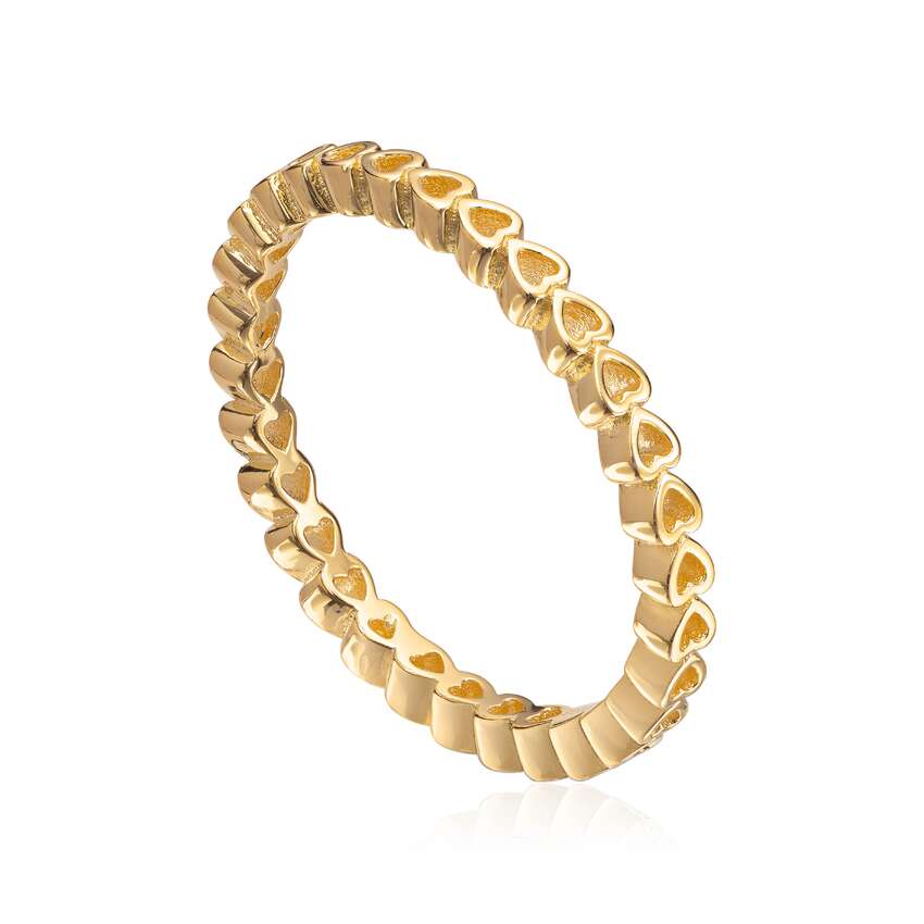 Ring "Vintage Layers" i sølv forgylt Artikkelnr: 3057701