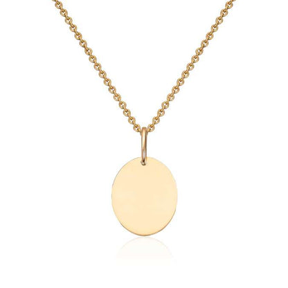 Anheng Oval tag 14K Artikkelnr: 27588