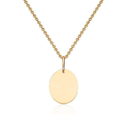 Anheng Oval tag 14K Artikkelnr: 27588