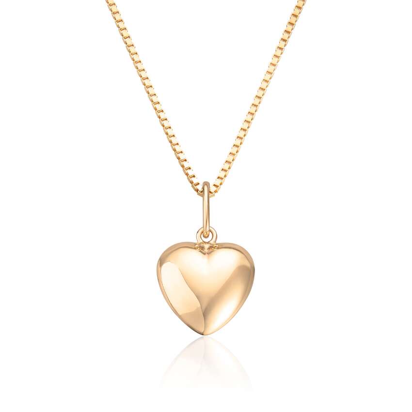 Anheng Tidløst Hjerte 12mm 14K Artikkelnr: 27599