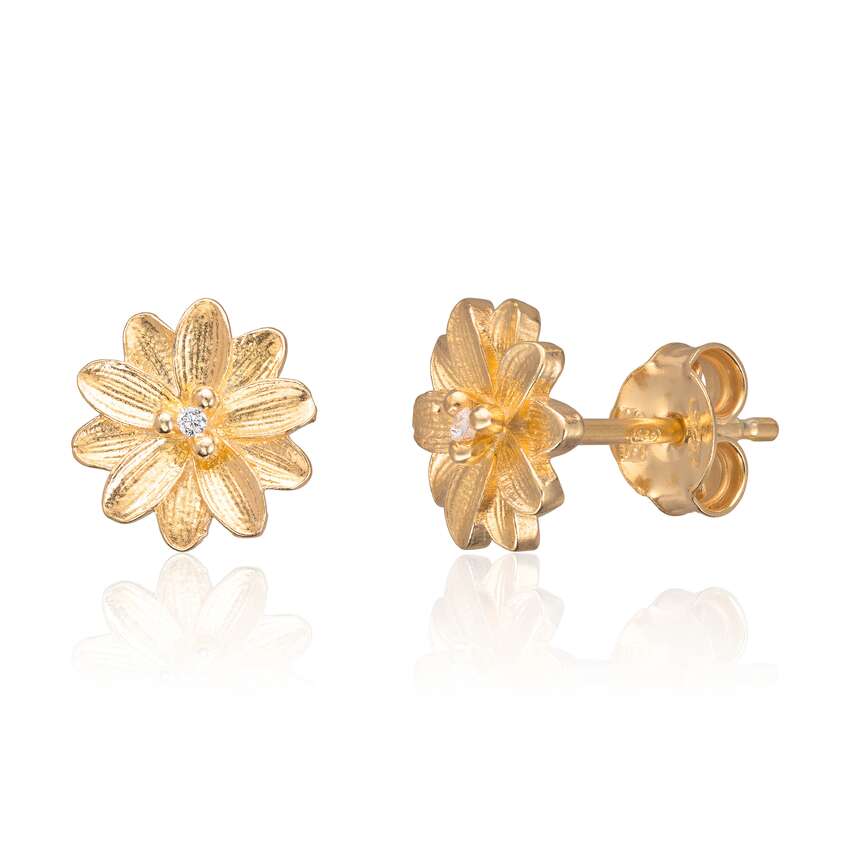 Ørepynt "Vintage Bloom" sølv forgylt Artikkelnr: 3058300
