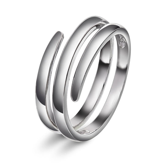 Spiral Elegance ring i rhodinert 925 sølv, bilde 1 av 3